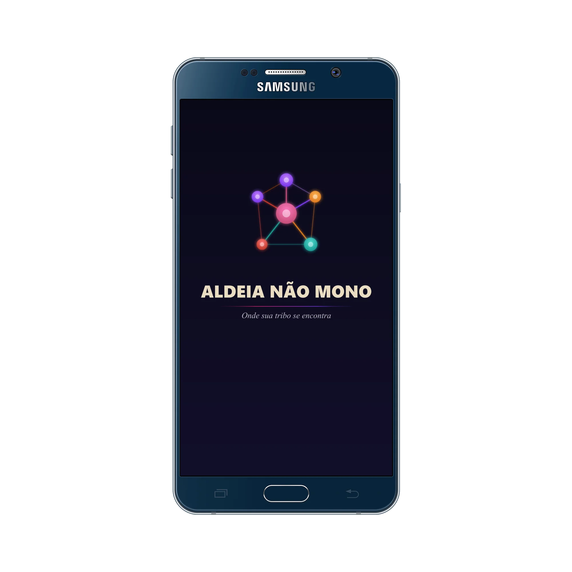 Splash do app Aldeia NM